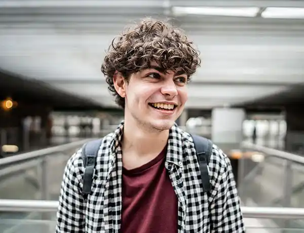 smiling student