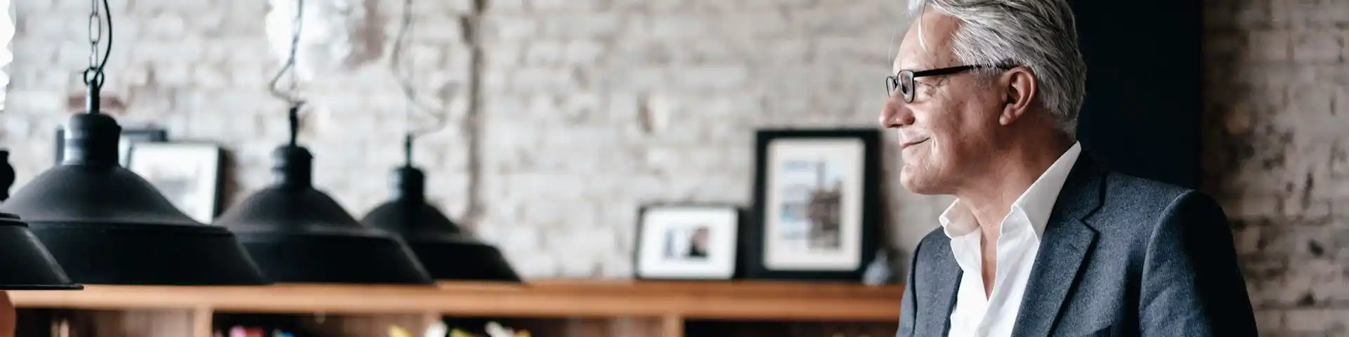 business man posing for the camera