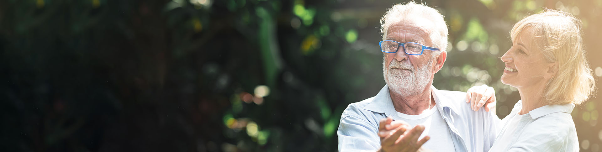 older couple going for a hike