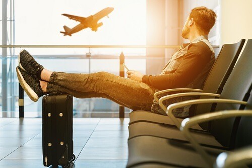 ManInAirport