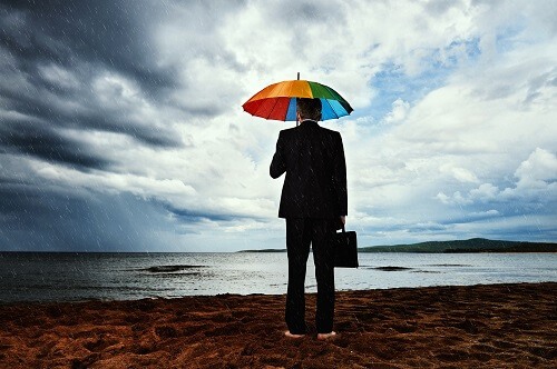 ManwithUmbrella
