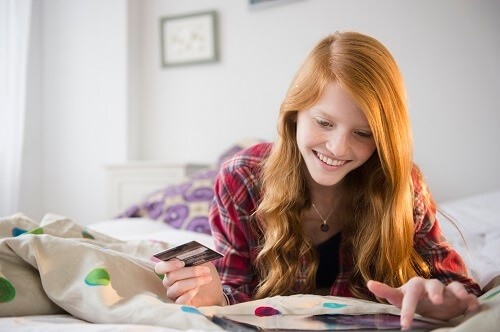 TeenageGirlWithCreditCard